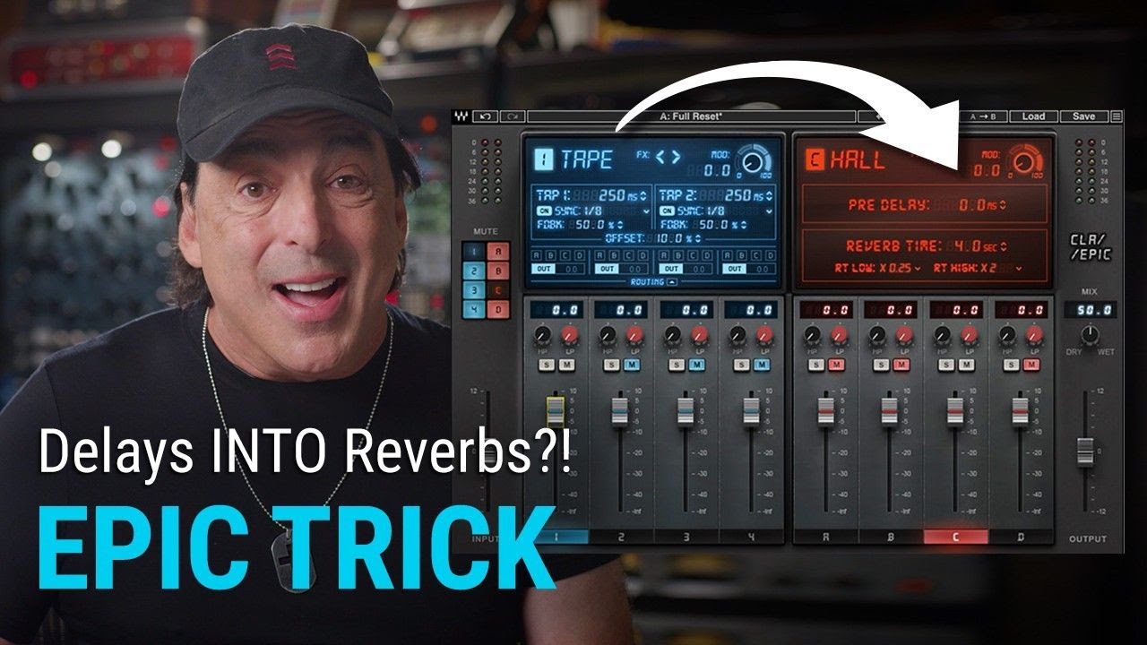 Delays into Reverbs?! Chris Lord-Alge Mixing Trick with CLA Epic - YouTube