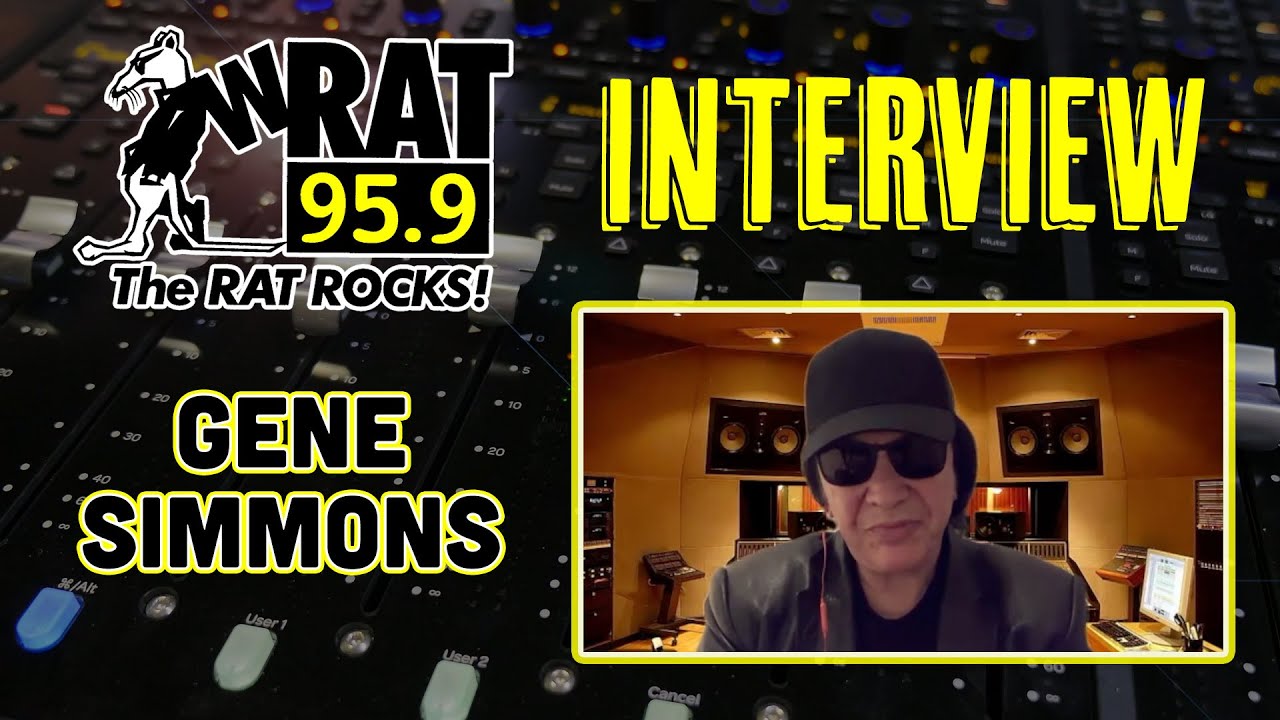 95.9 The Rat's Carl Craft Interviews Gene Simmons - YouTube