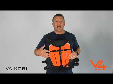 About V4 Ocean Racing PFD Life Jacket - Green