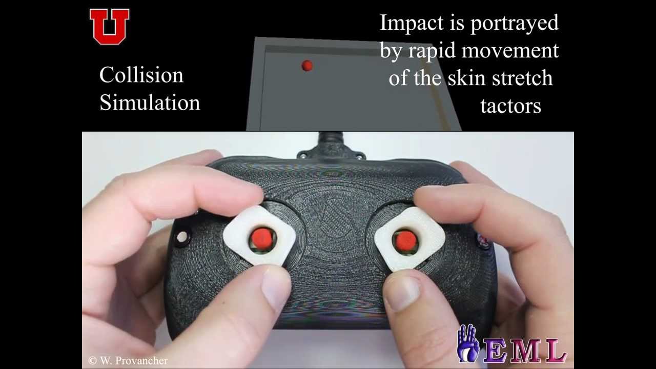 Game Controller with Embedded Skin Stretch Feedback (with fewer captions) - YouTube