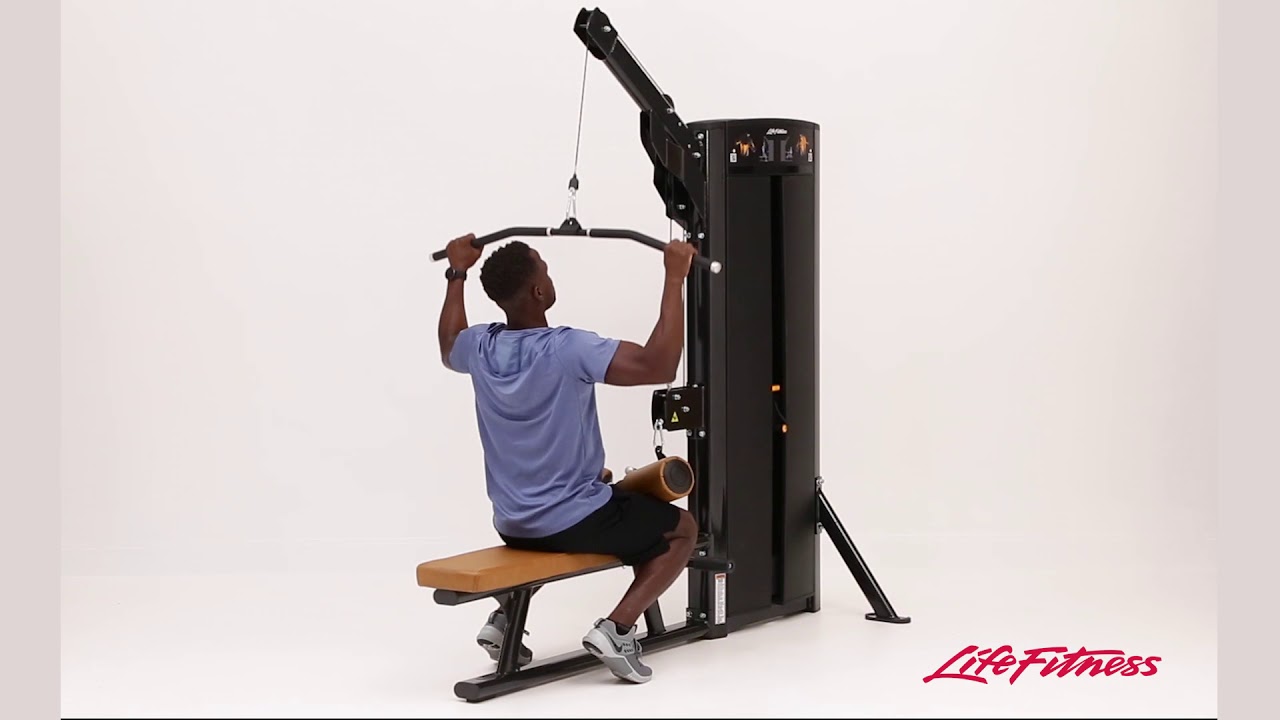 Axiom Series Dual Pulldown | Life Fitness - YouTube