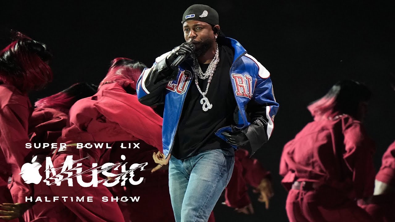 Kendrick Lamar's Apple Music Super Bowl Halftime Show - YouTube