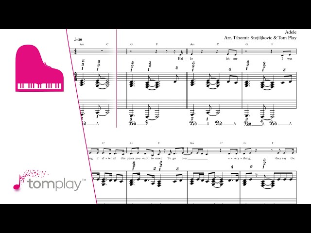 Tomplay - Interactive Sheet Music