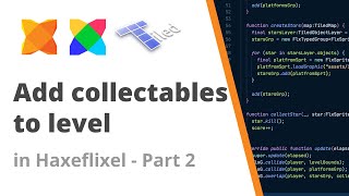 15. Adding collectables with Tiled Map editor to a HaxeFlixel game - Part 2
