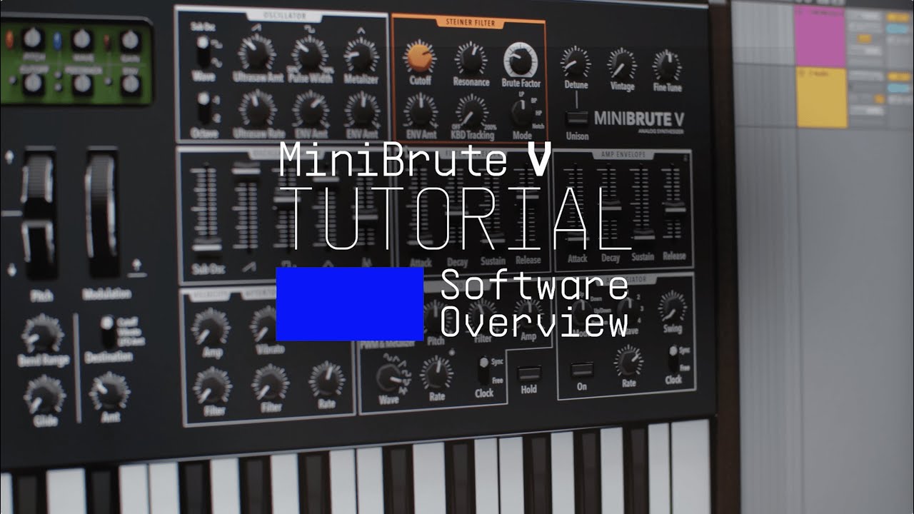 Tutorials | MiniBrute V - Overview - YouTube