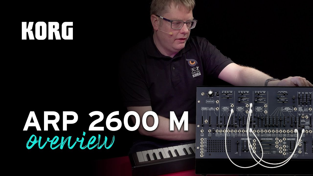 ARP 2600 M - overview of the icon ðŸŽ¹ all of the sound, 60% the size - YouTube