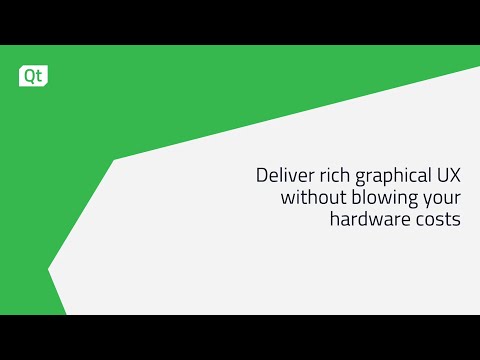 ハードウェアコストを抑えながらリッチなグラフィカルUXを実現