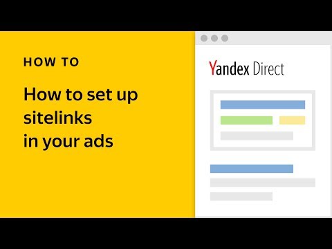 How to set up sitelinks in your ads